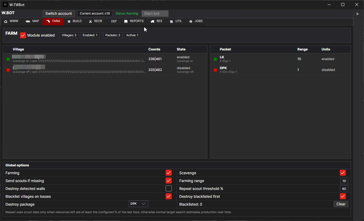 TW Automator farming automation screenshot
